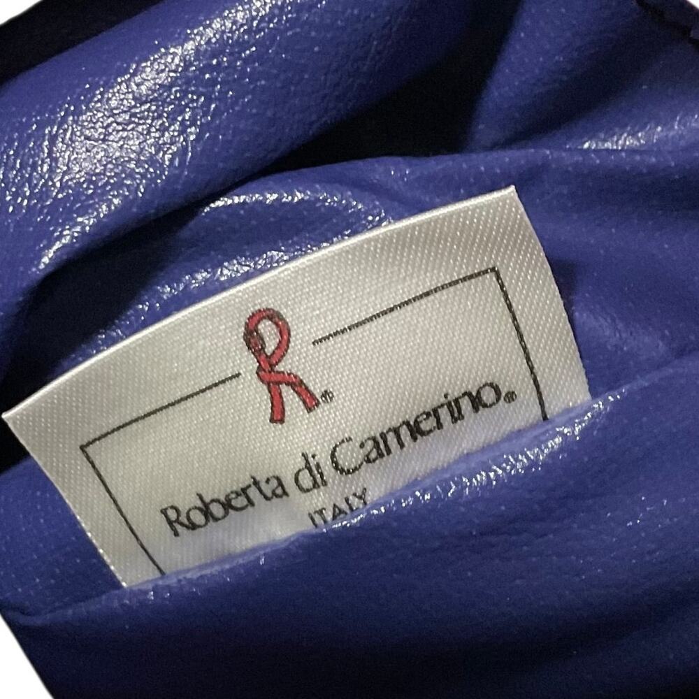Roberta Di Camerino Velvet Pouch Bag NWT - Picture 9 of 12